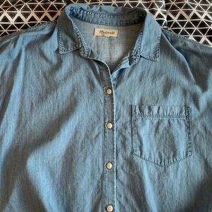 Madewell Tied Denim Shirt